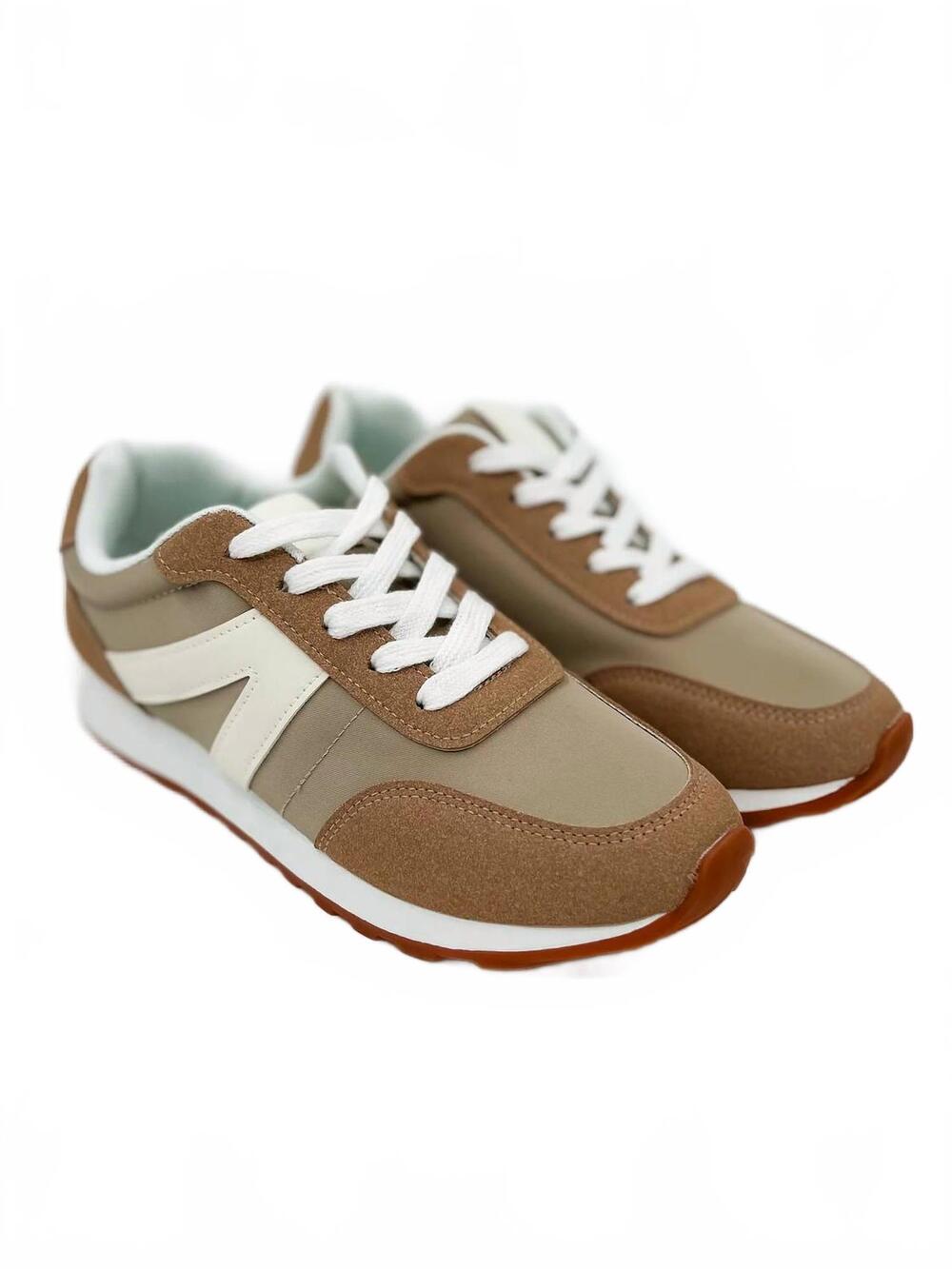 NEW VERY G women's back for more sneakers in tan